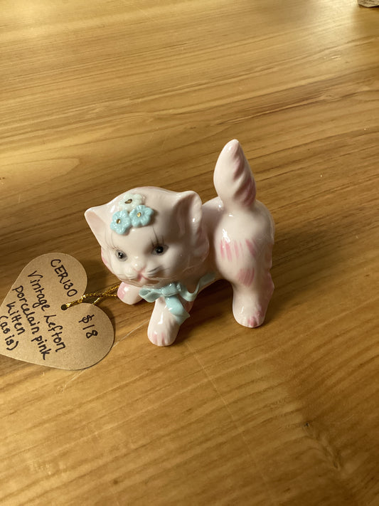 CER130 Pink Lefton Kitten