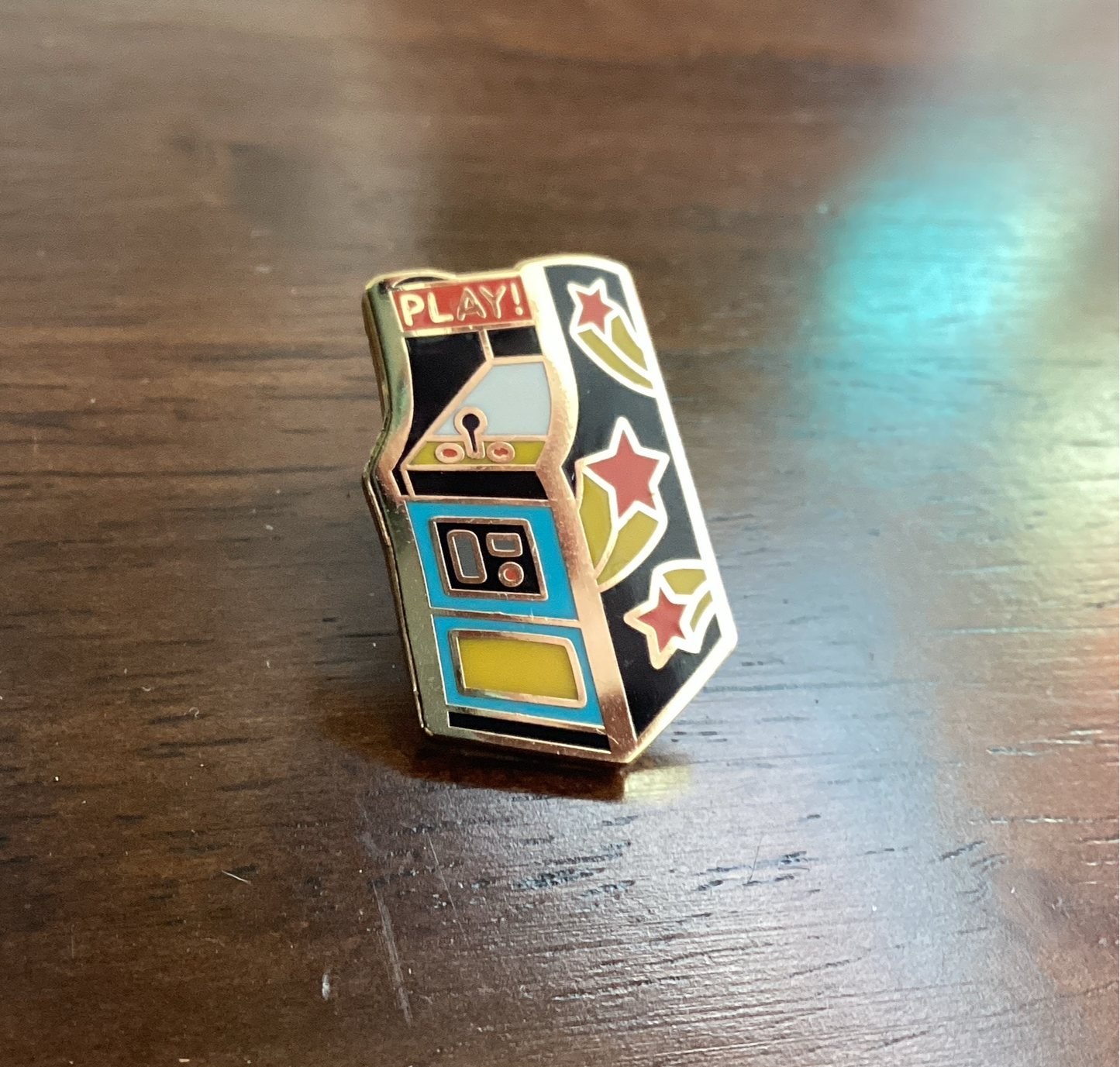 Arcade Cabinet Enamel Pin