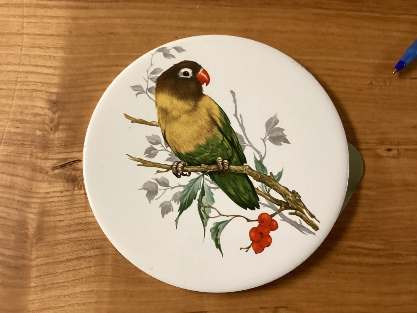 KTC124 parrot trivet