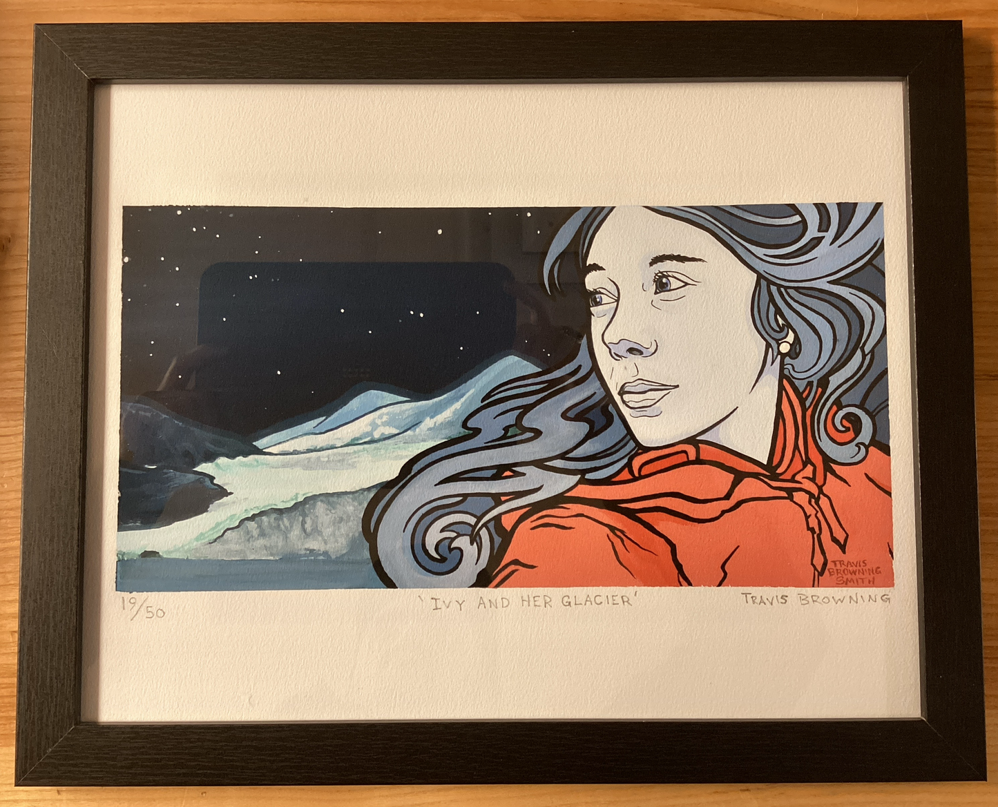 Framed Mendenhall Giclee Print