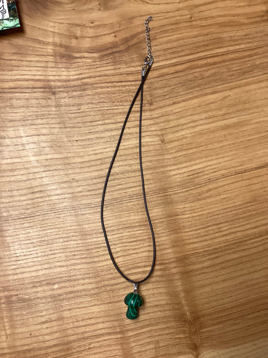 Mushroom necklace