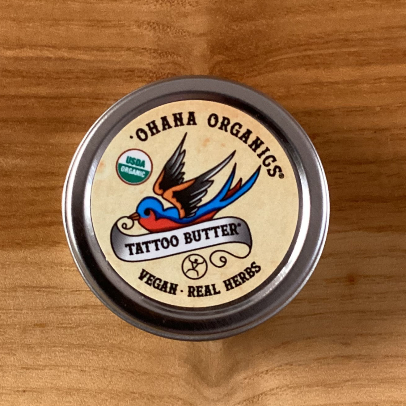 Ohana organic. Tattoo butter