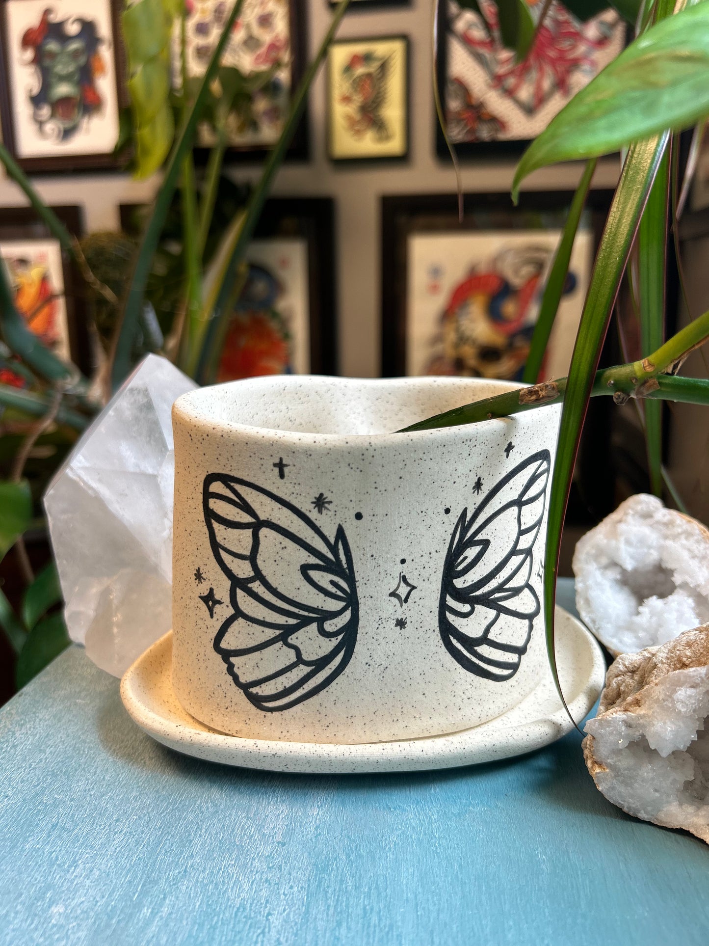 Butterfly Torso Planter
