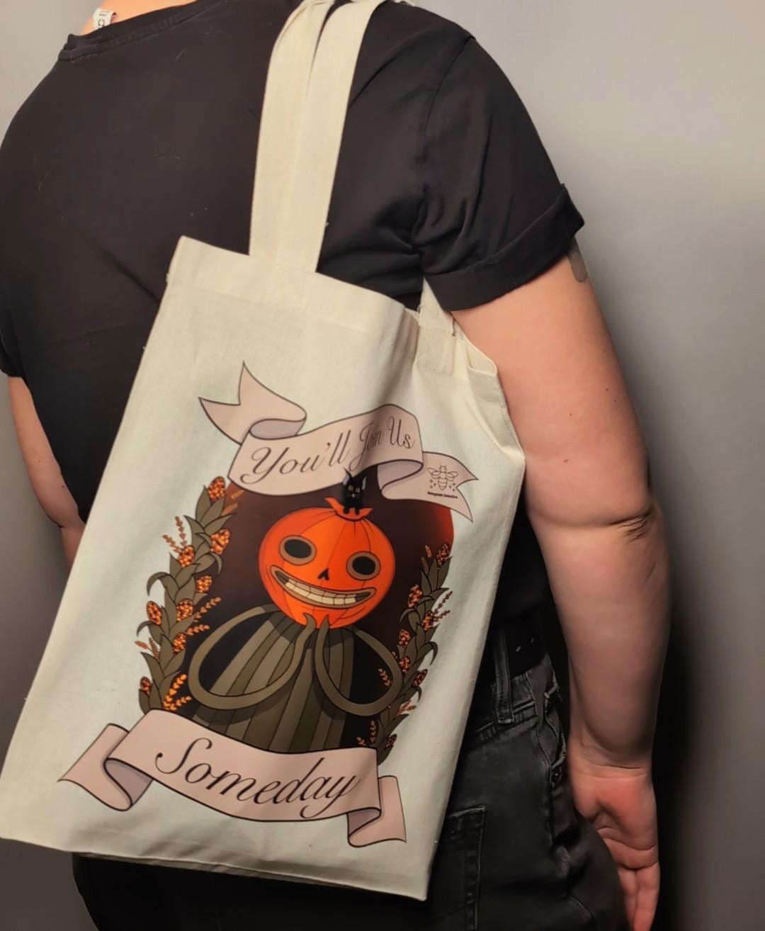 Tote, you’ll join us someday, over the garden wall