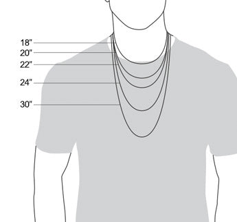 18K gold plated necklace chain