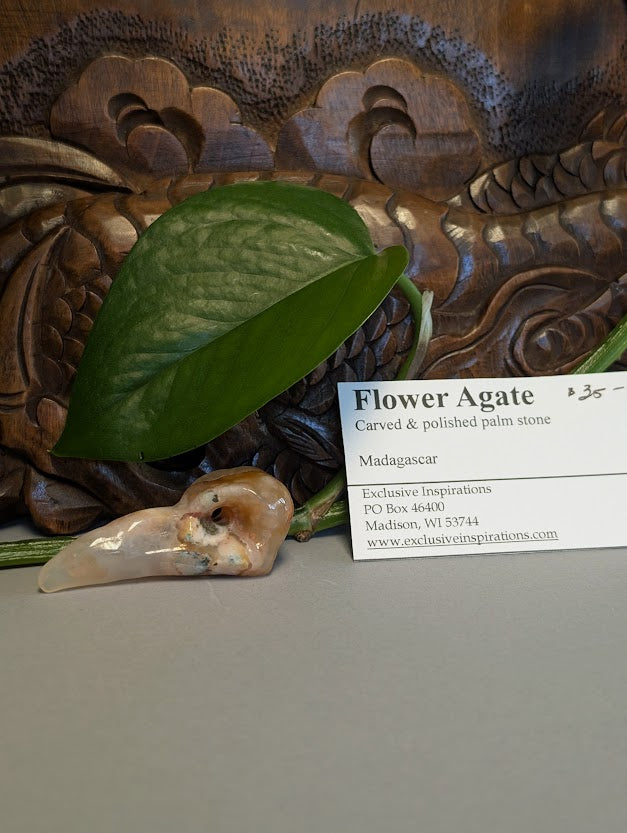 Flower agate