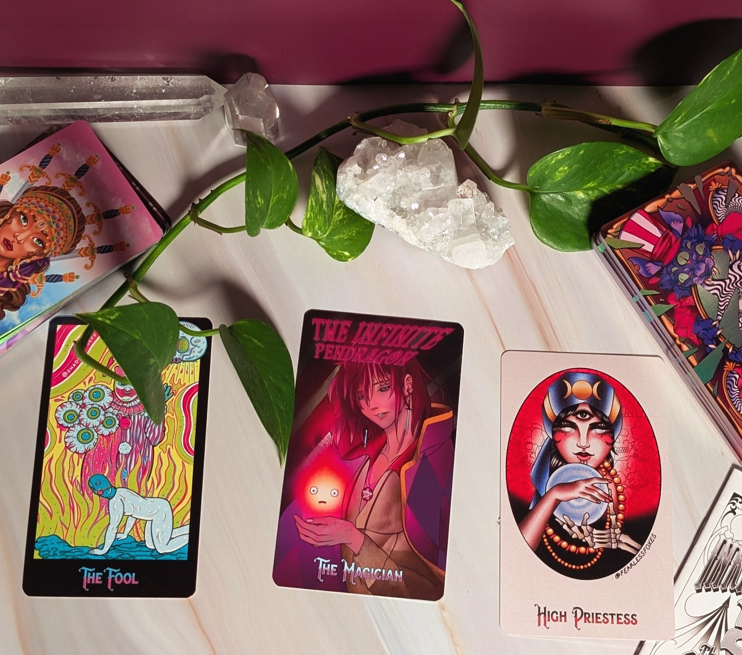 Inkromancy Tarot Decks