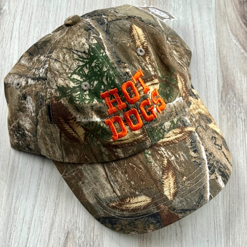 Camo hot dog hat