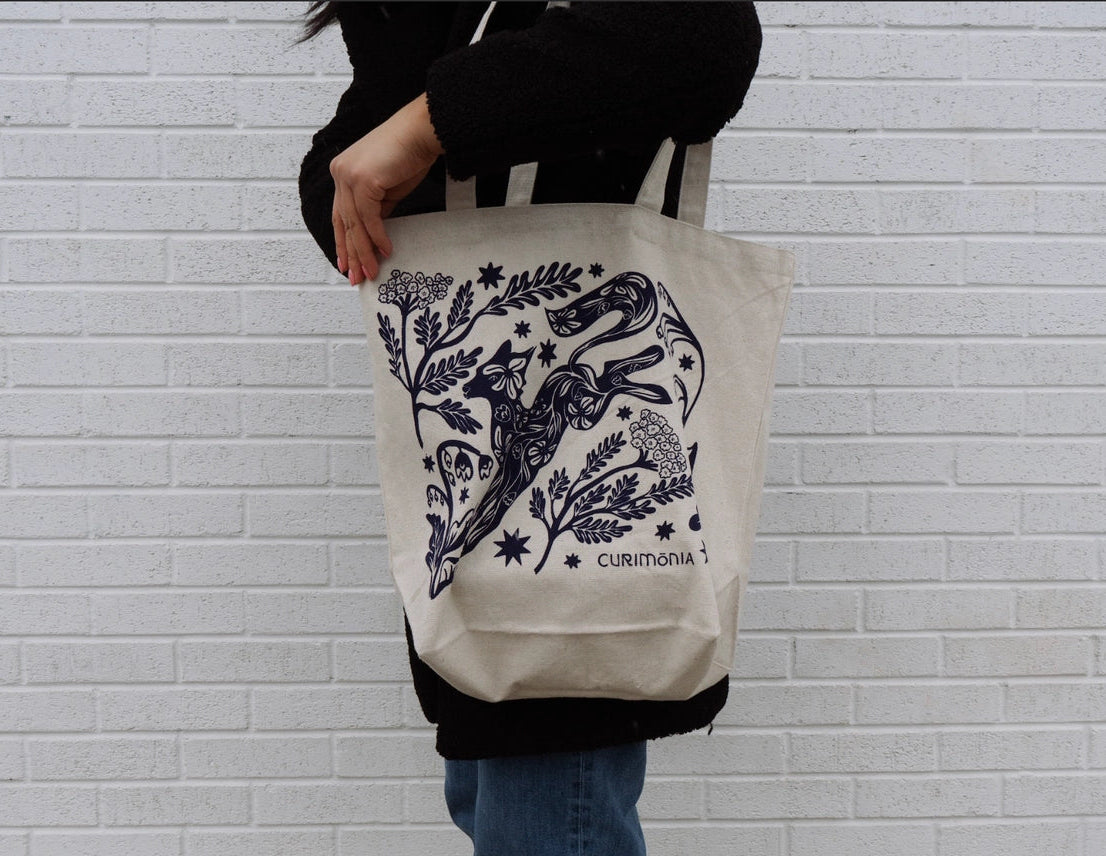 Fox tote bag