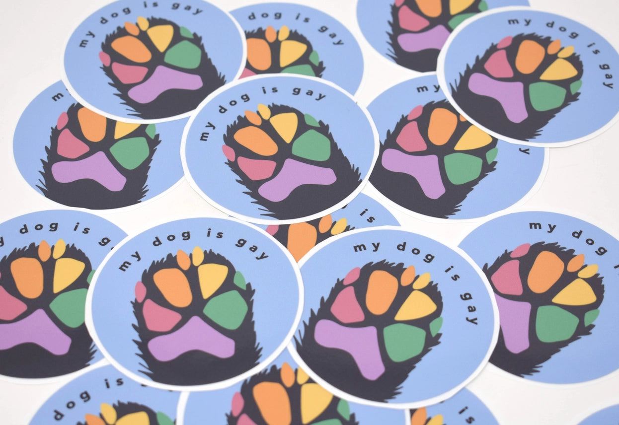 My Dog is Gay, Sticker