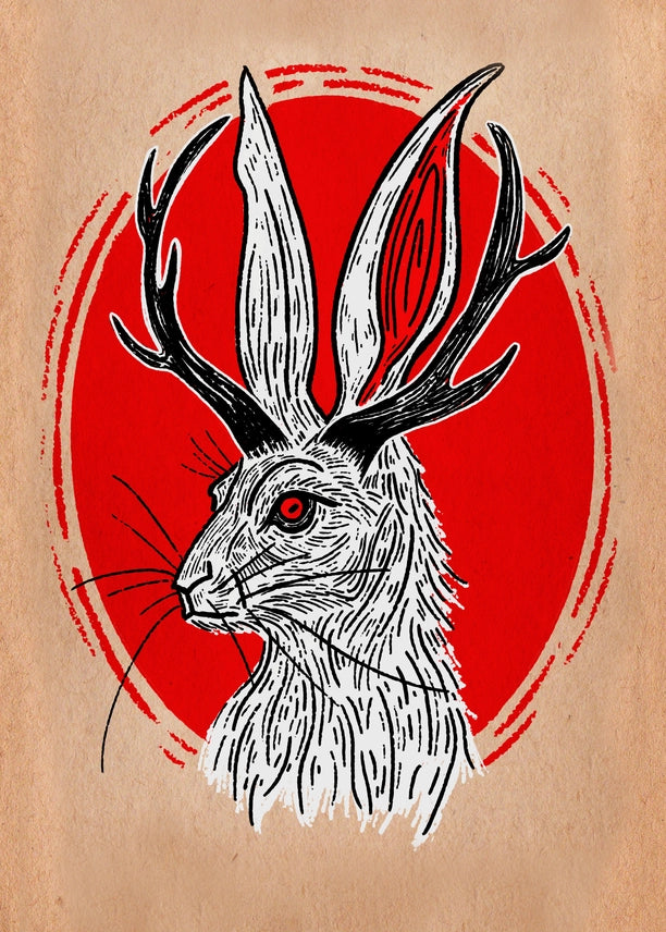 Jackelope print