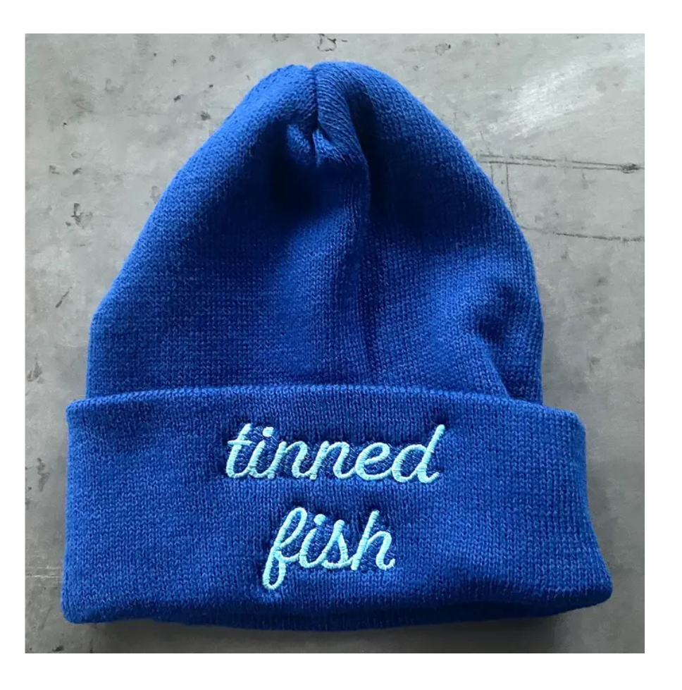 Tinned fish beanie