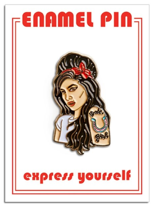 Amy Winehouse Enamel Pin