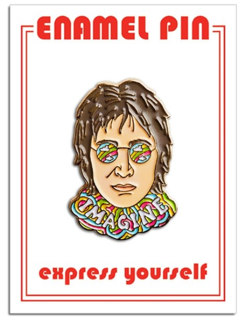 John Lennon Enamel Pin