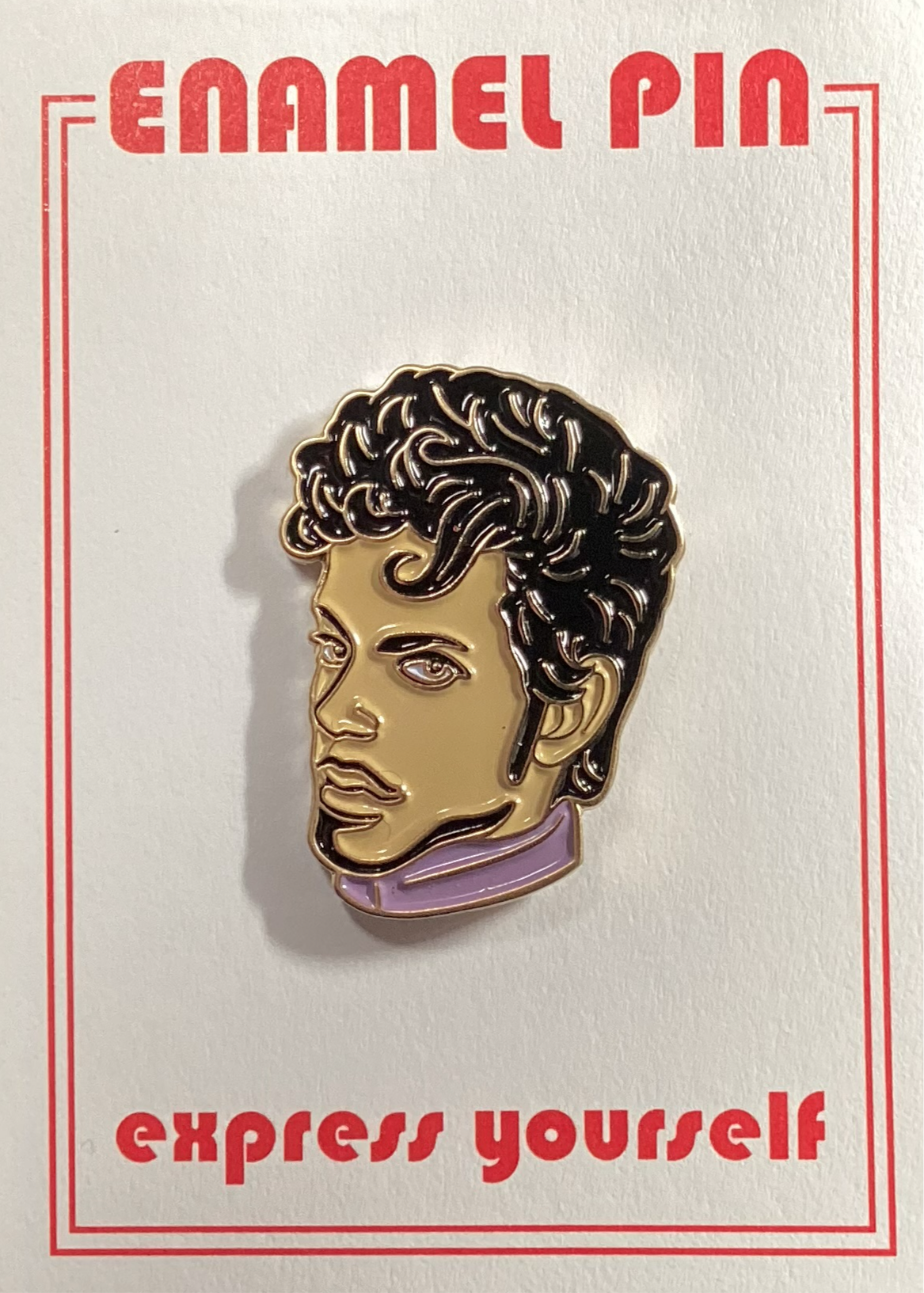 Prince Enamel Pin