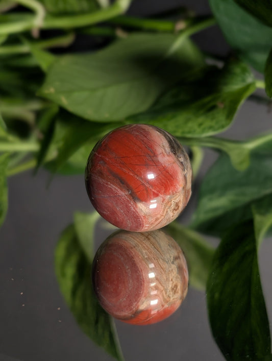 Red Jasper Crystal Ball