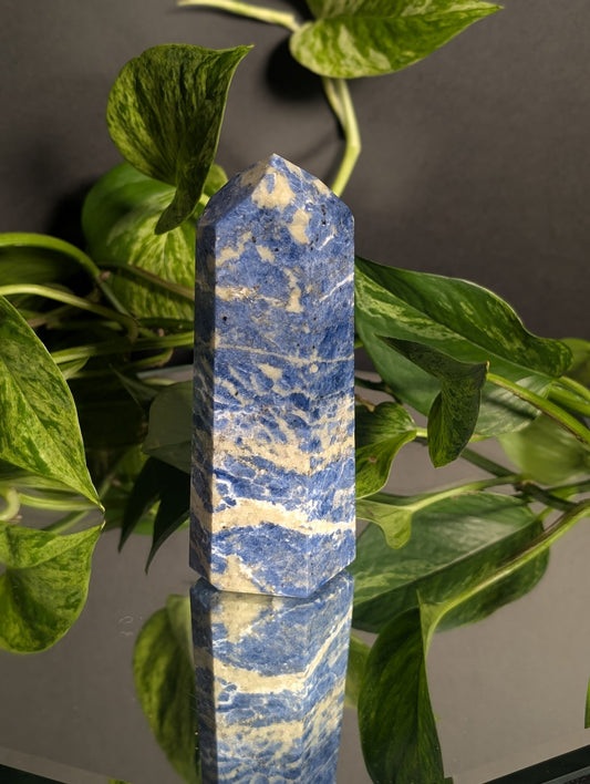 Sodalite obelisk