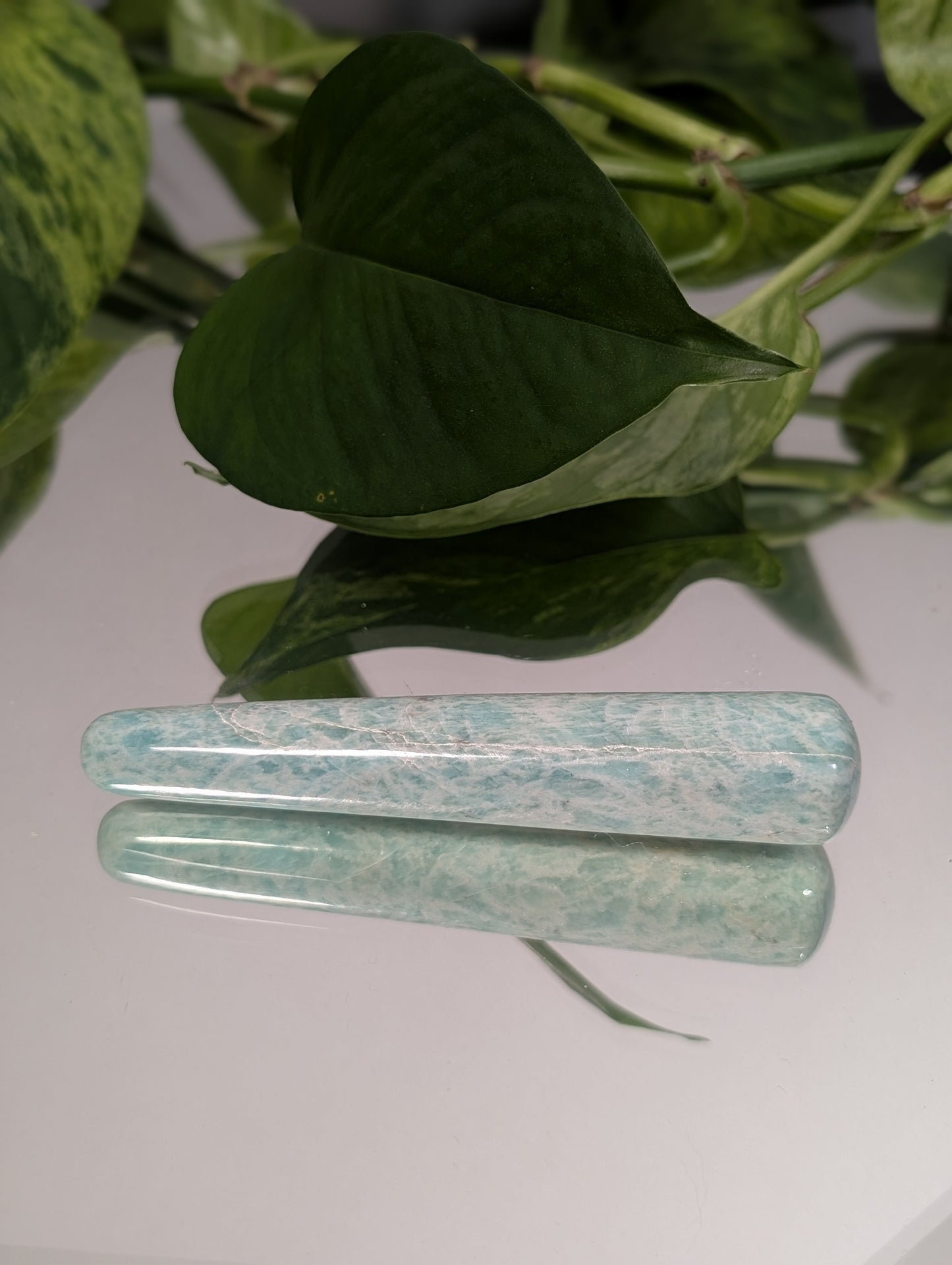 Amazonite massage wand