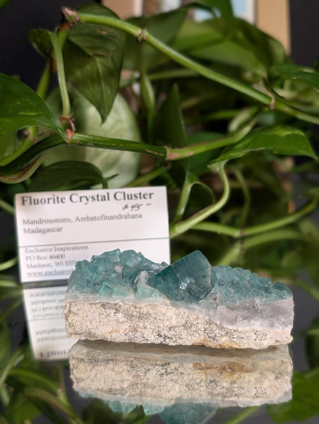 Fluorite Crystal Cluster