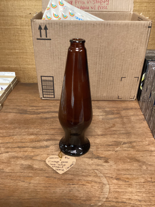 MSC110 Brown glass bottle