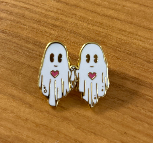 Lover Ghosts Enamel Pin