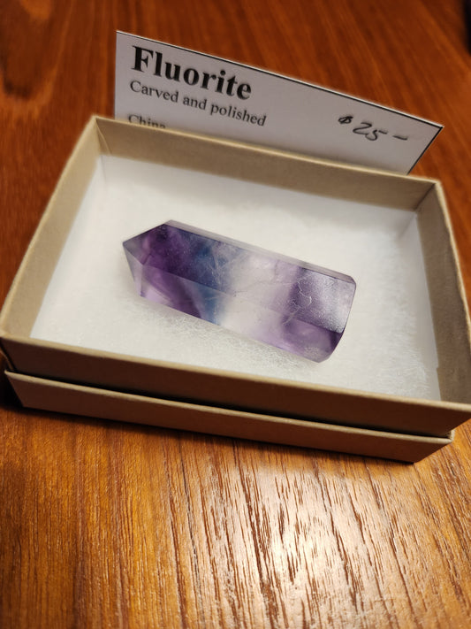 Purple fluorite