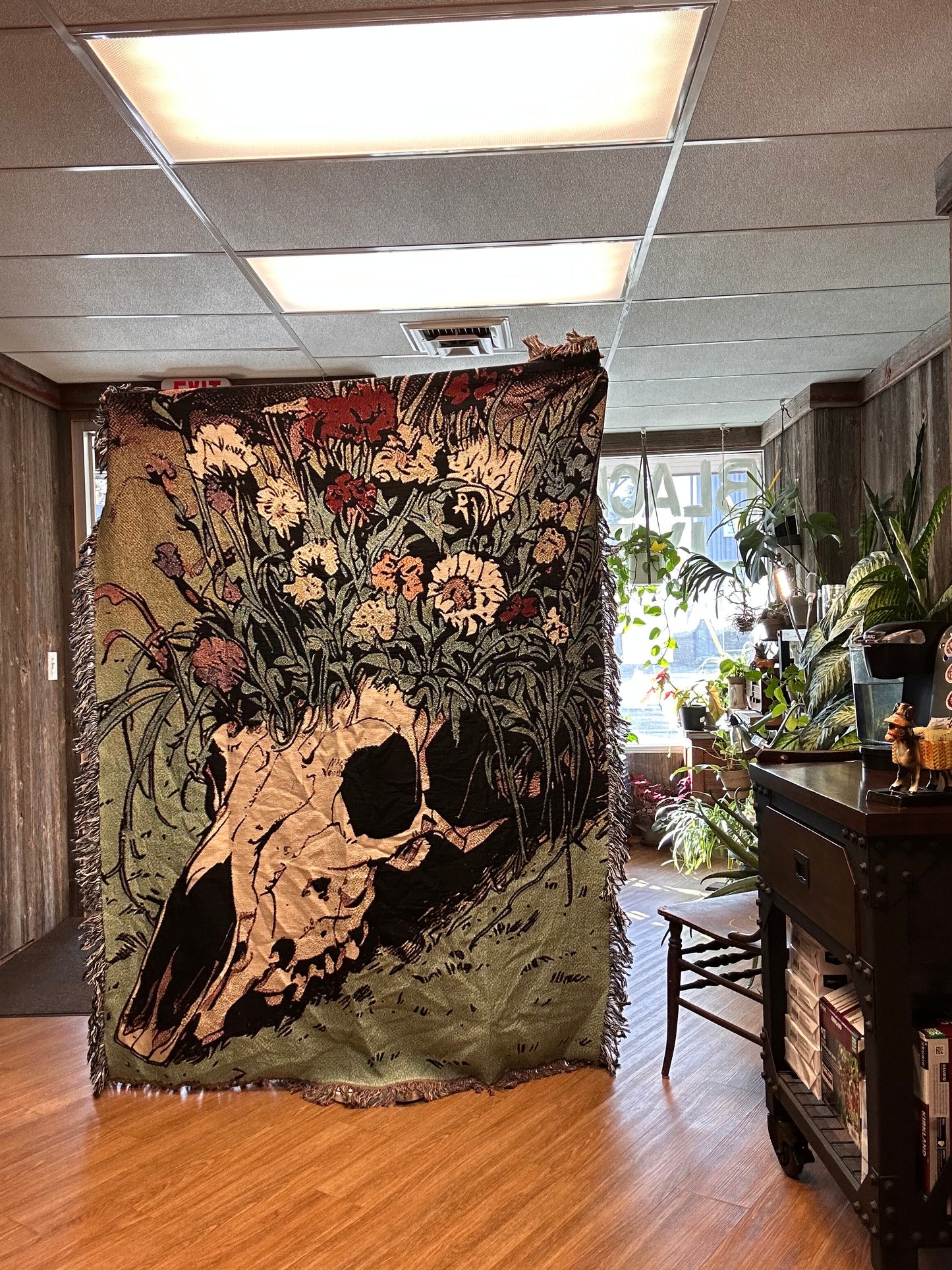 Skull blanket