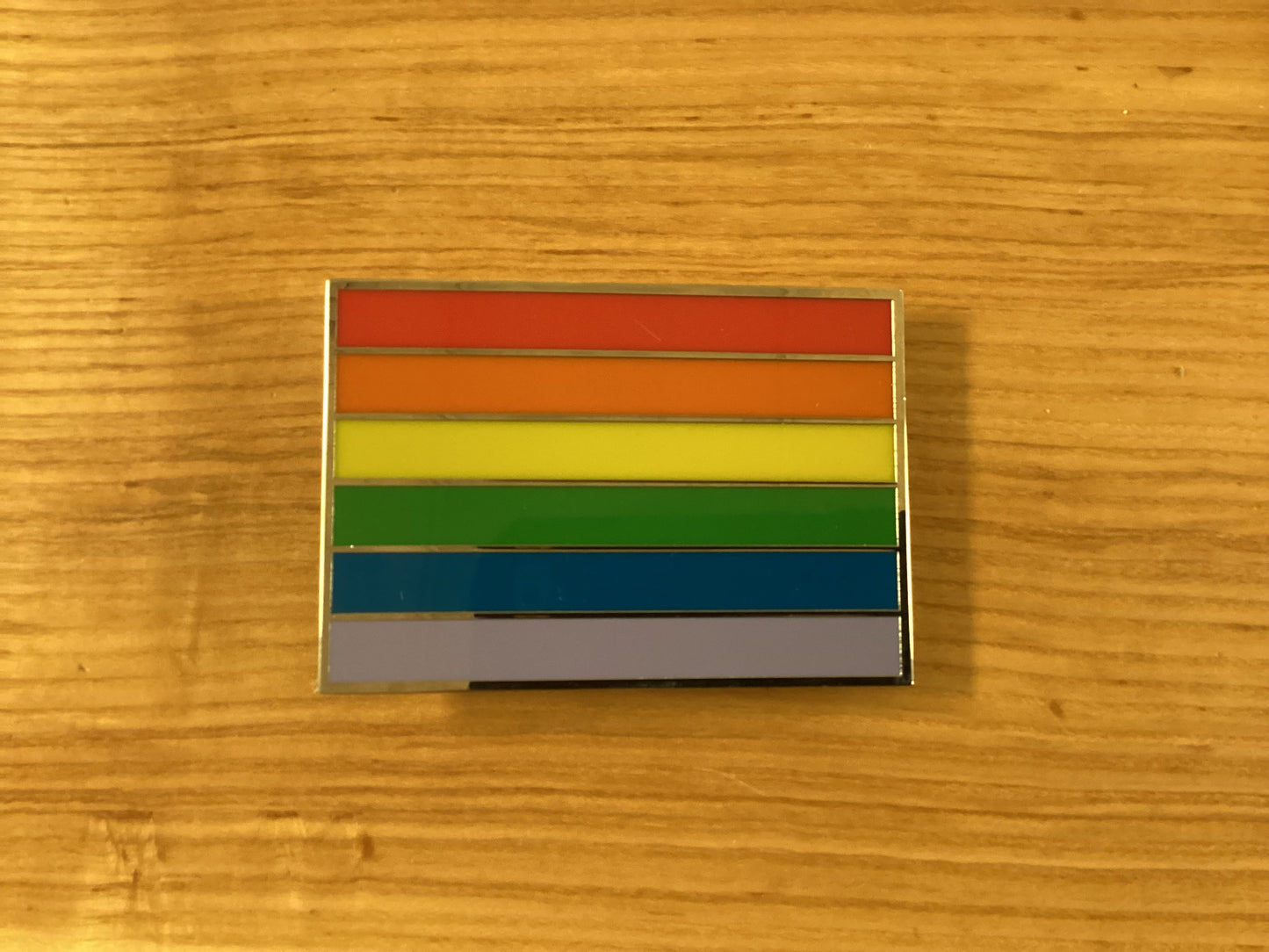 Rainbow belt buckle