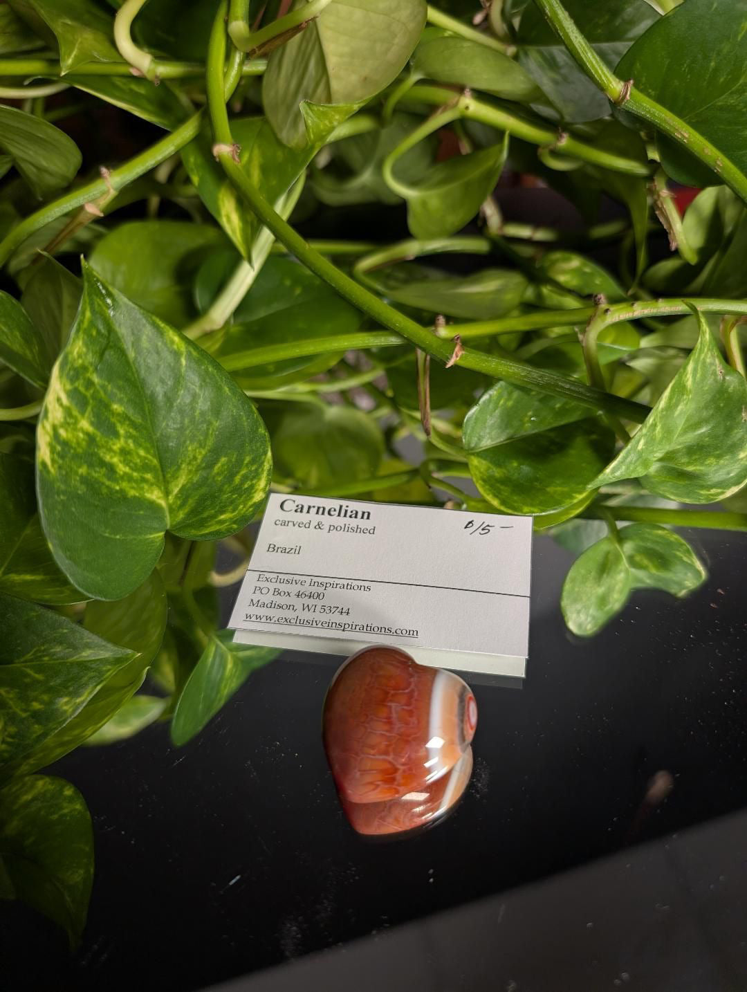 Carnelian Heart