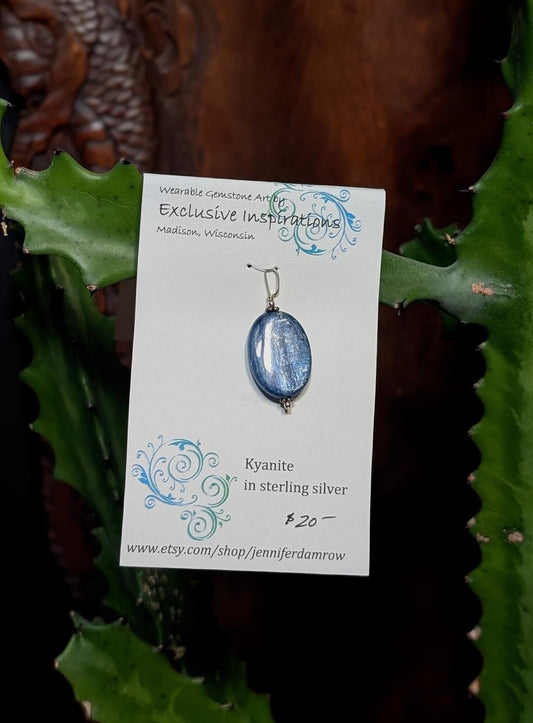 Kyanite necklace pendant