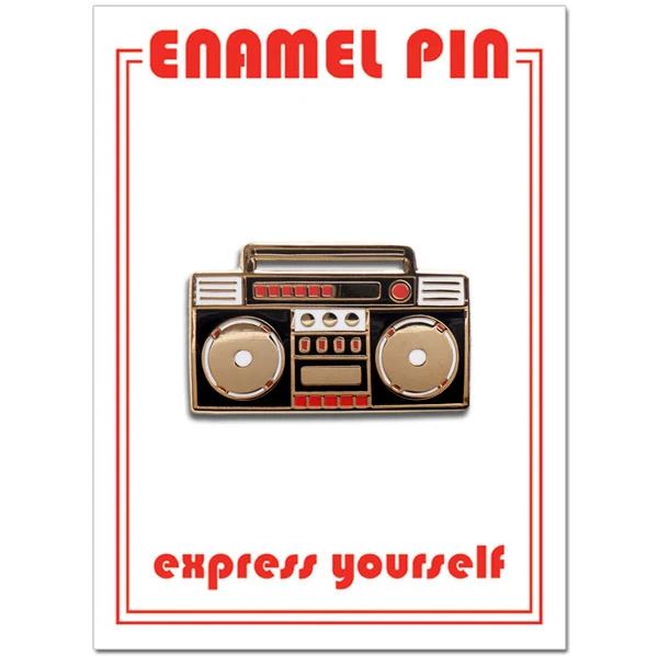 Boom Box Enamel Pin