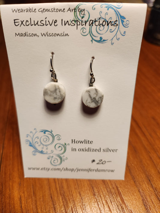 Howlite Earrings
