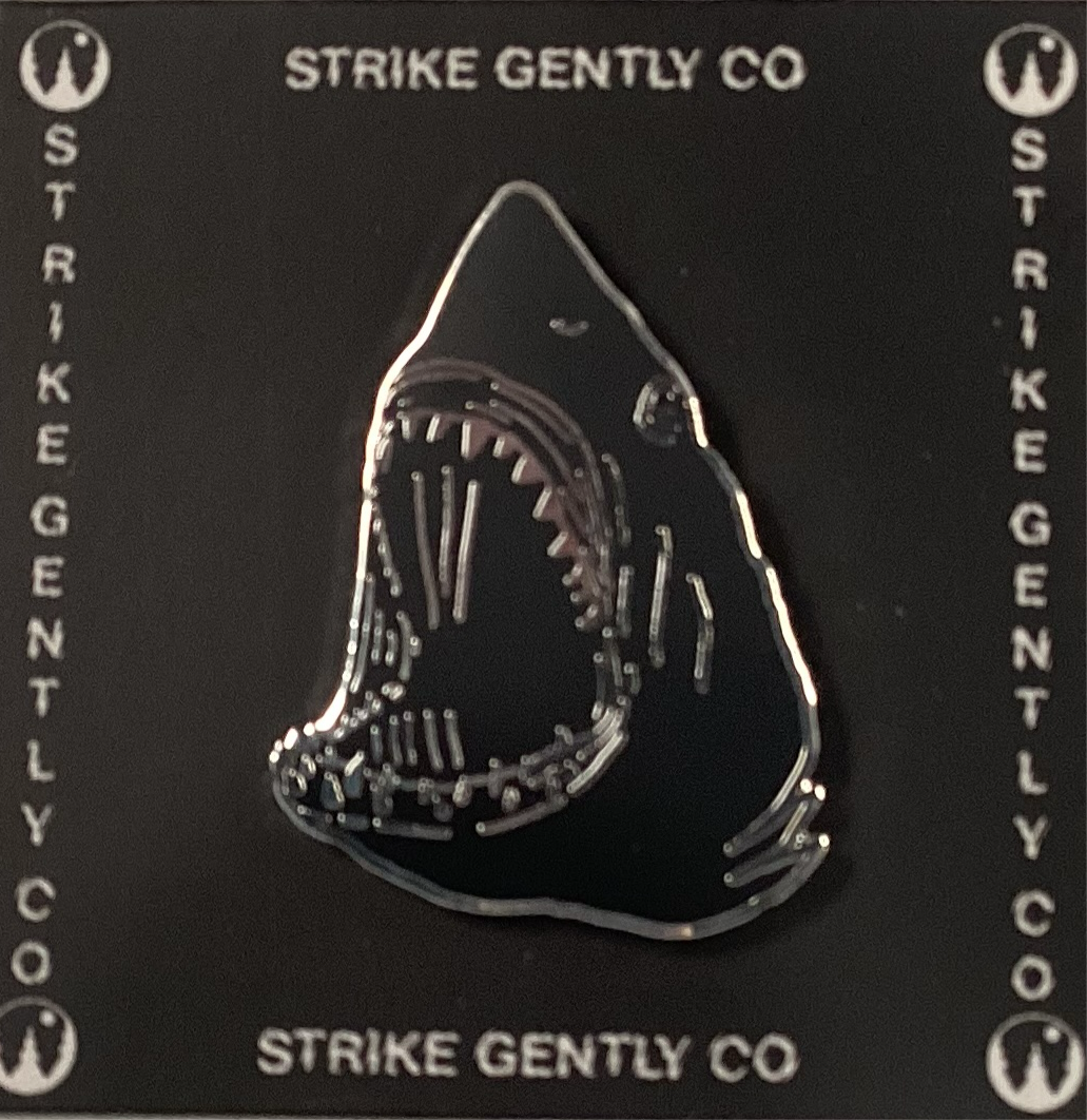 Black Shark Enamel Pin