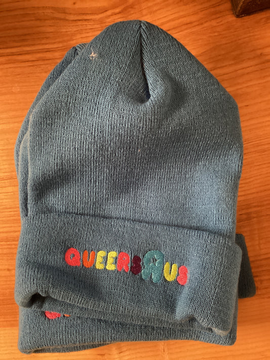 Beanie blue queers r us