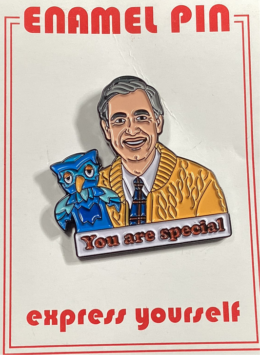 Mister Rogers Enamel Pin