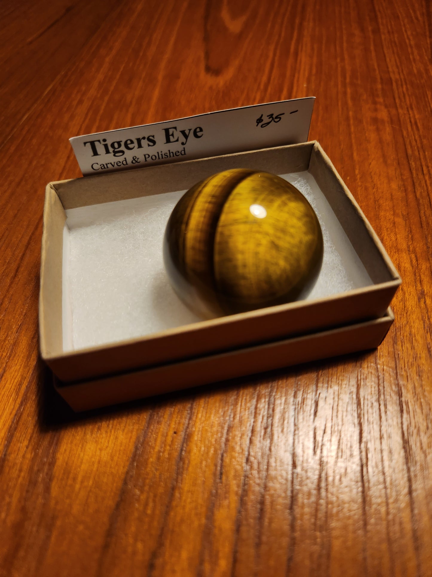 Tiger’s Eye Sphere