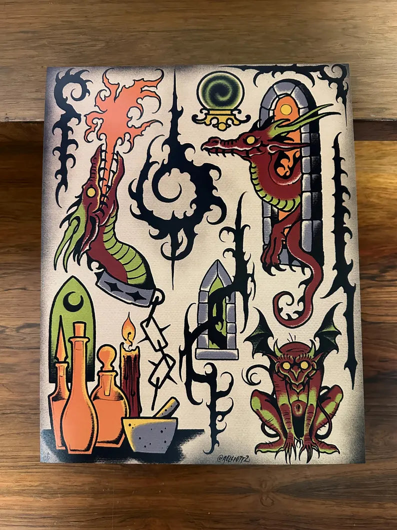 Dragons and Goblins and Potions