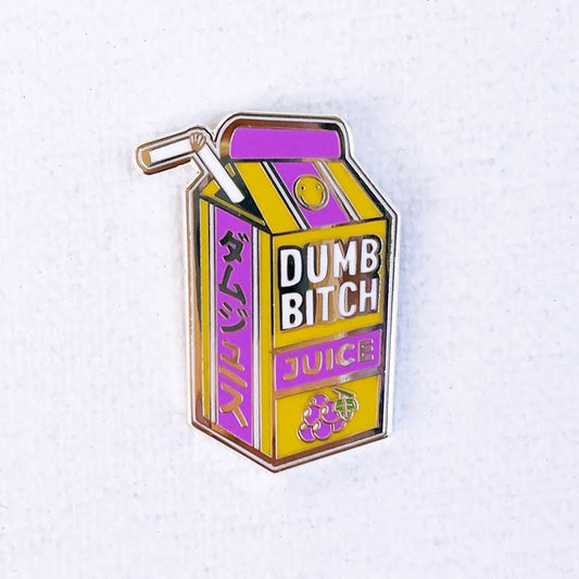 Dumb B Juice Enamel Pin