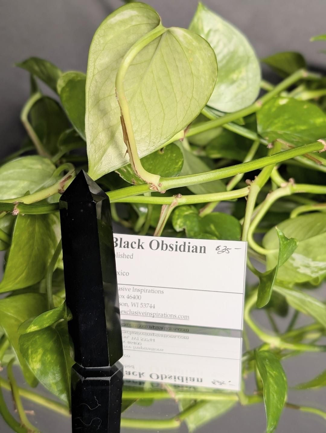 Black Obsidian Obelisk