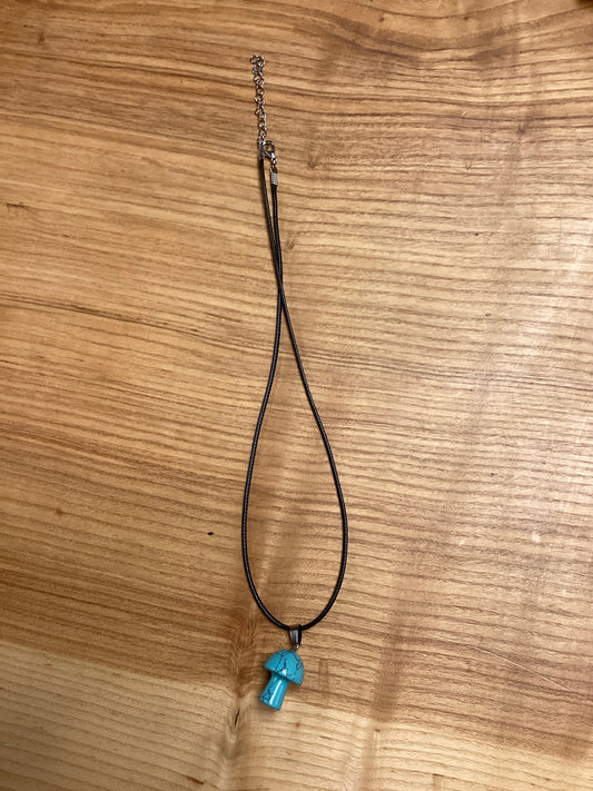 Mushroom necklace