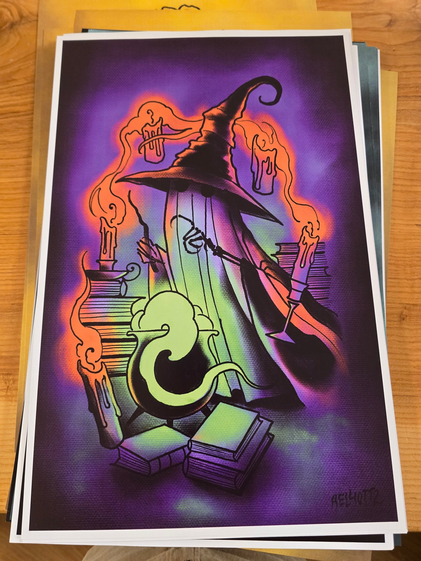 Ghost Witch Print
