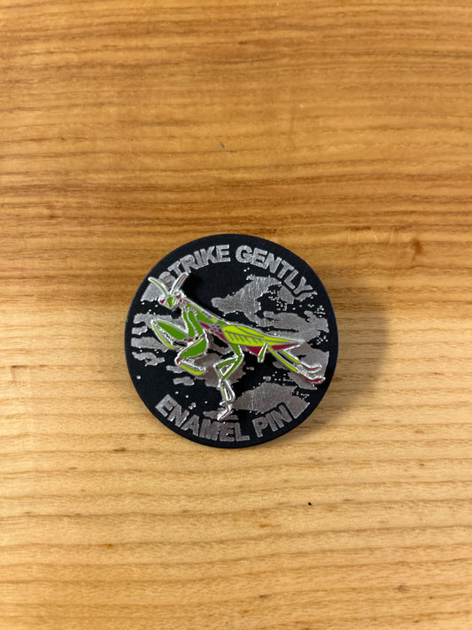 Mantis Enamel Pin