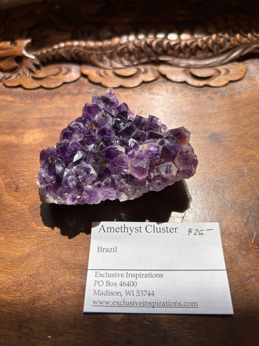 Amethyst cluster