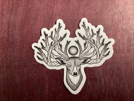 REN deer sticker