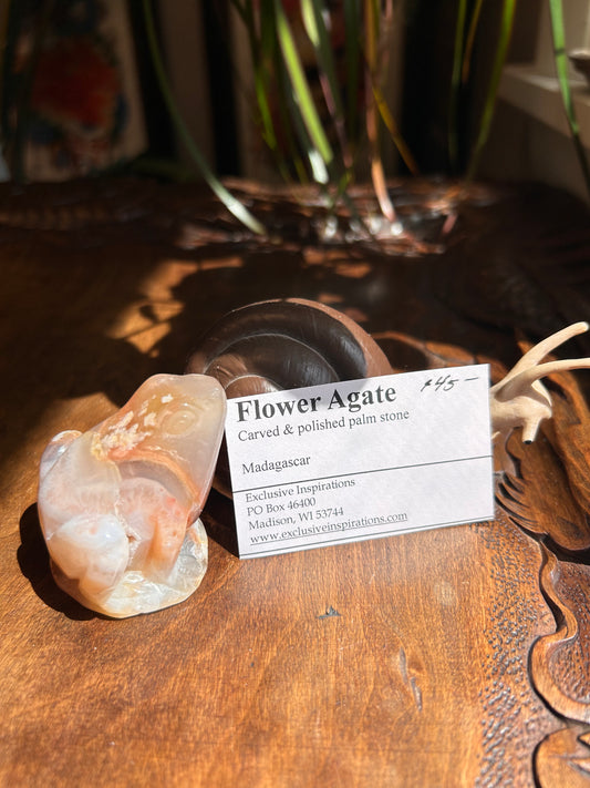 Flower Agate Frog