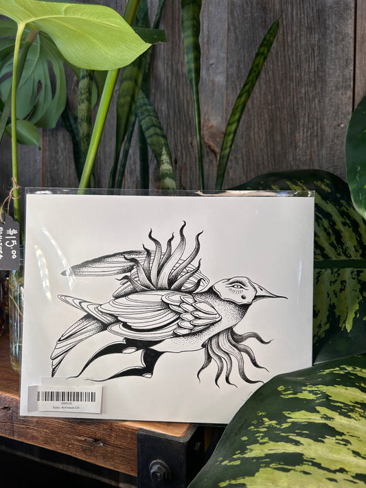 Bird Vessel Print by Dusty Limbs