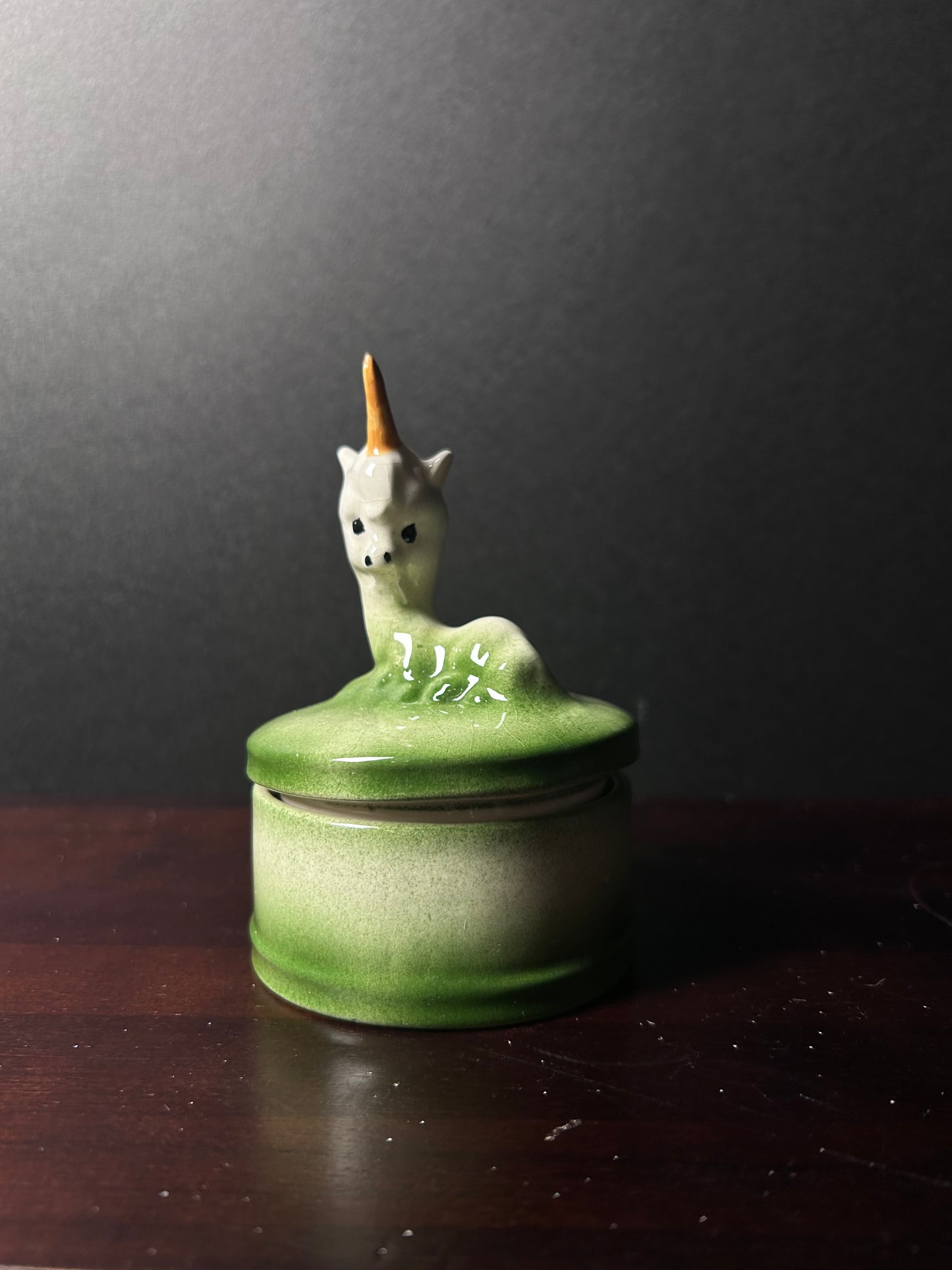 Unicorn trinket box