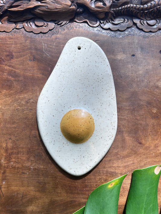 Ceramic hanging egg