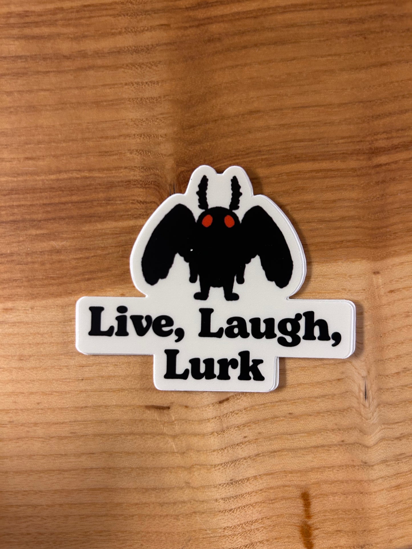 Mothman lurk sticker