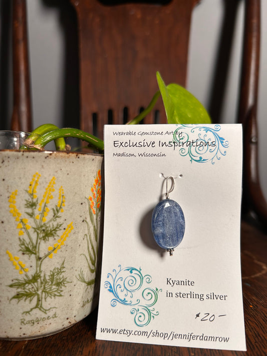 Kyanite pendant